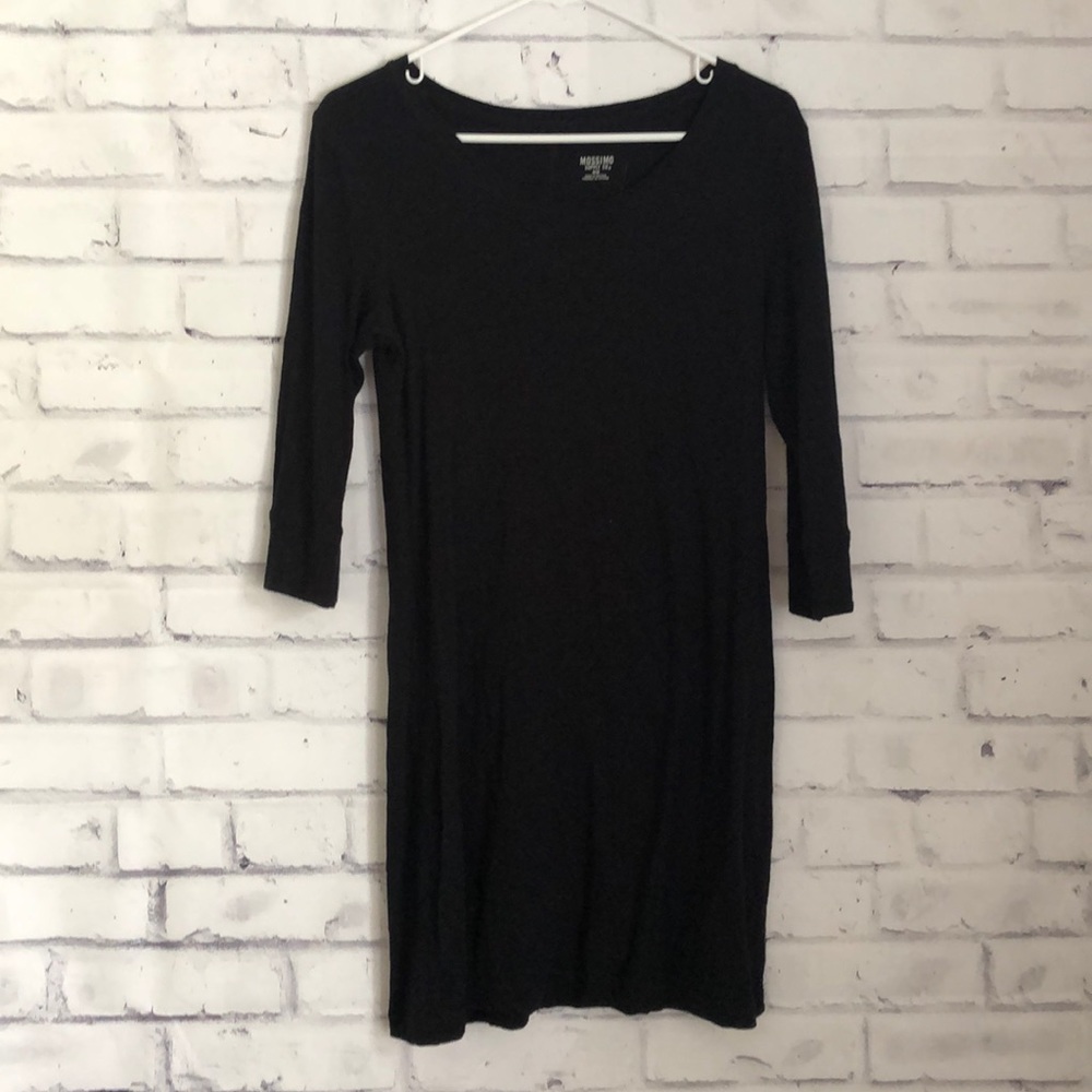 Black Cotton Dress